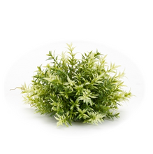 Load image into Gallery viewer, Half Decorative Faux Greenery Orb
