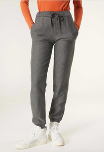 Grey Quilted Trousers