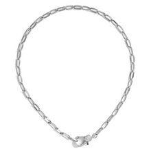 Load image into Gallery viewer, Cubic Zirconia Front Clasp Chain Necklace
