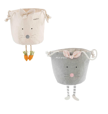 Bunny Canvas Bucket