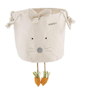 Bunny Canvas Bucket