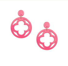 Load image into Gallery viewer, Open Clover Drop Earring
