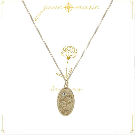 Birth Flower Necklace