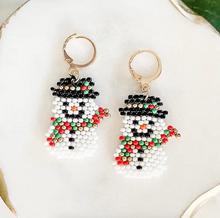 Load image into Gallery viewer, Beaded Festive Earrings
