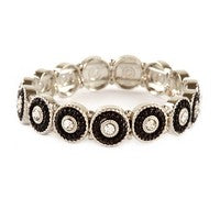 Zoe Stretch Black Bracelet