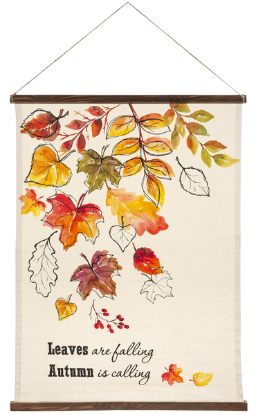 Fall Fabric Wall Hanging