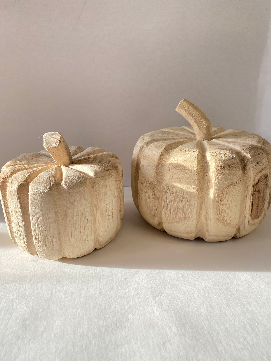 Wooden Pumpkin