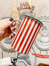 Load image into Gallery viewer, Christmas Enameled Tin Mug
