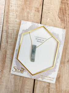 Stone Point Necklace